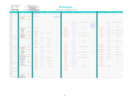 E3 2016 Schedule PACIFIC TIME