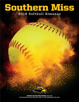 2019 Softball Almanac