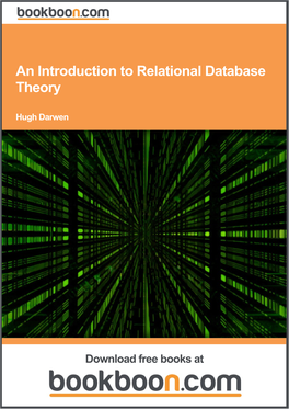 An Introduction to Relational Database Theory