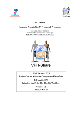 WP5 Patient-Centred Multiscale Computational Workflows