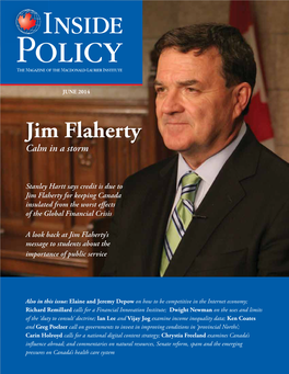 Jim Flaherty Calm in a Storm