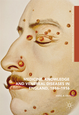 Medicine, Knowledge and Venereal Diseases in England