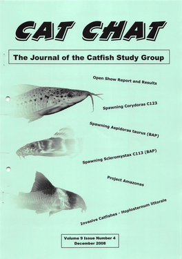 The Journal of the Catfish Study Group