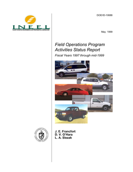 Field Operations Program Activities Status Report Fiscal Years 1997 Through Mid-1999