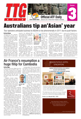 Australians Tip An'asian' Year