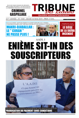 Tribune Des Lecteurs