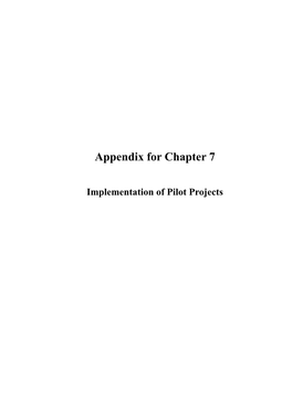 Appendix for Chapter 7