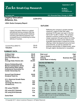 Small-Cap Research M