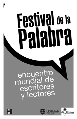 Festival De La Palabra of Puerto Rico in New York