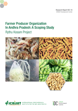 Farmer Producer Organization in Andhra Pradesh: a Scoping Study Rythu Kosam Project