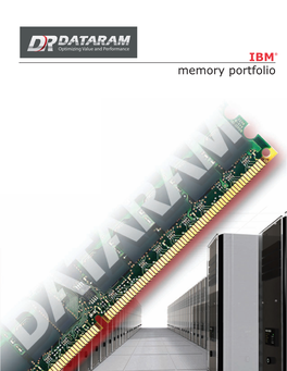 IBM Memory Portfolio