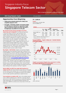 Singapore Telecom Sector