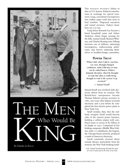 The Men Who Would Be King