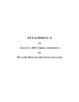 Attachment A