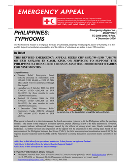 Philippines: Typhoons