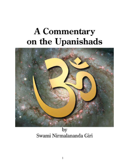 Upanishad Commentary-Full