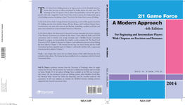 2/1 Game Force a Modern Approach 2014