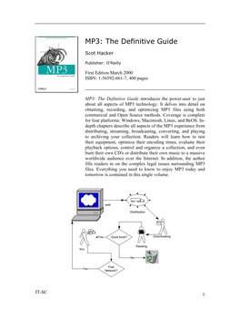 MP3: the Definitive Guide