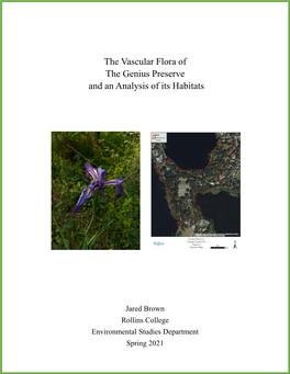 The Vascular Flora of the Genius Preserve and an Analysis of Its Habitats