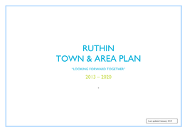 Town and Area Plan: Ruthin