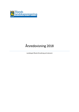 Årsredovisning 2018