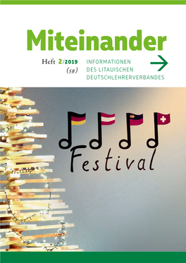 Miteinander. Heft 2/2019 (59)