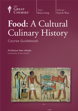 Food: a Cultural Culinary History -.: Fernando Santiago Dos Santos