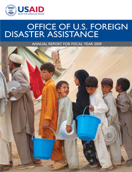Office of U.S. Foreign Disaster Assistance Annual Report 2009