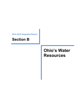 Ohio's Water Resources