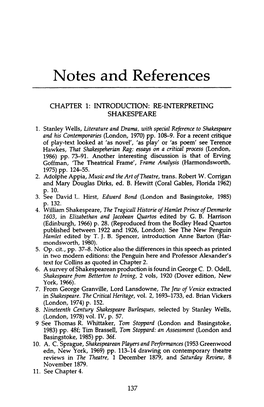 Notes and References