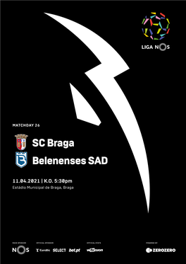 SC Braga Belenenses SAD