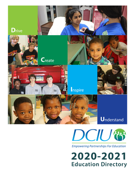 View the 2020-2021 DCIU Education Directory