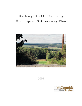 Schuylkill County Open Space & Greenway Plan