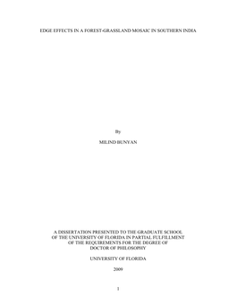 University of Florida Thesis Or Dissertation Formatting