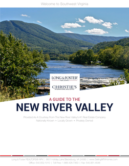 New River Valley Real Estate & Homes for Sale