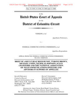 Amicus Briefs to Be Filed in Support of The