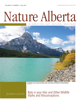 Nature Alberta Magazine Fall 2014