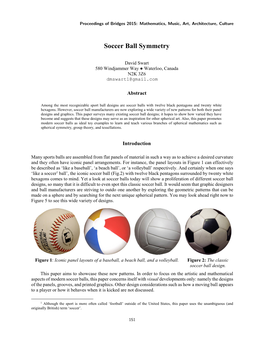 Soccer Ball Symmetry
