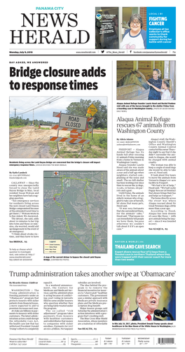 Bridge Closure Adds to Response Times