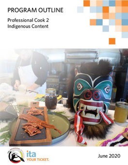 Professional Cook 2 Program Outline Indigenous Content