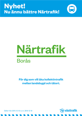Närtrafiken Borås