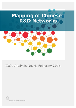 Mapping of Chinese R&D Networks