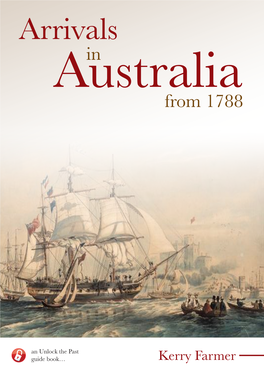 Arrivals in Australia from 1788