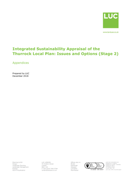 Local Plan, Issues and Options (Stage 2): Integrated