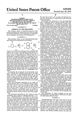 United States Patent Office Patented Apr