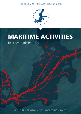 HELCOM Assessment on Maritime Activities in the Baltic Sea 2018
