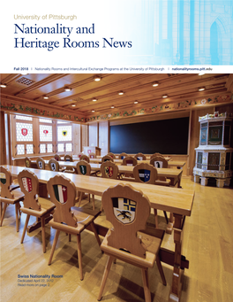 Nationality and Heritage Rooms News