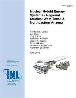 Nuclear Hybrid Energy Systems 0 Regional Studies: West Texas & Northeastern Arizona