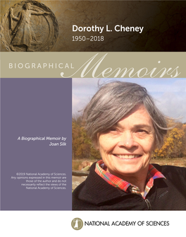 Dorothy L. Cheney 1950–2018