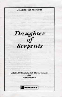 Daughter Serpents